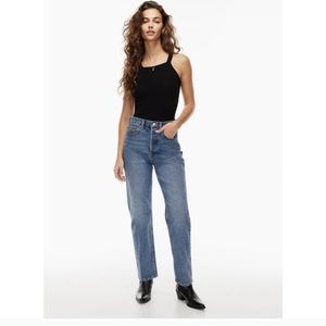 Aritzia Denim Forum the Joni high loose jeans